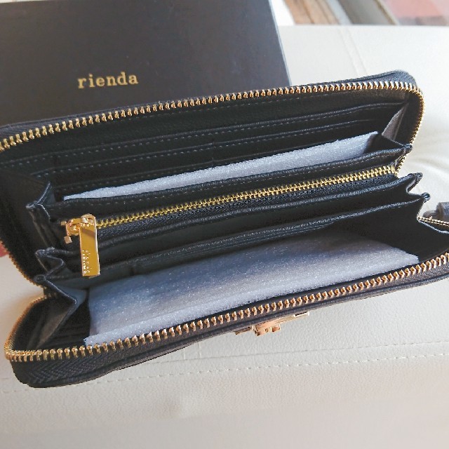 rienda(リエンダ)のrienda 長財布 新品 黒 レディースのファッション小物(財布)の商品写真