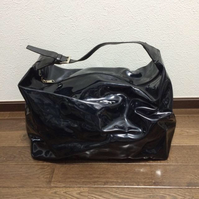 UNITED ARROWS(ユナイテッドアローズ)のエナメルバック レディースのバッグ(スーツケース/キャリーバッグ)の商品写真