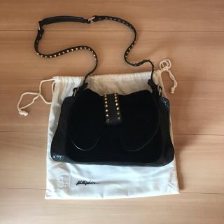 3.1 Phillip Lim スタッズ パイソン ベロア バッグ