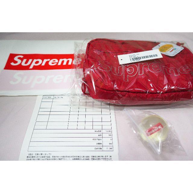 Supreme 18fw shoulder bag red 付属品有り 国内正規