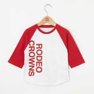 ロデオクラウンズワイドボウル(RODEO CROWNS WIDE BOWL)の完売品✩RODEO CROWNS✩RCWB✩キッズアソートラグランTシャツ(Tシャツ/カットソー)