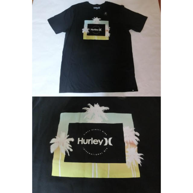 Hurley(ハーレー)の【Hurley】ヤシの木 南国風プリントTシャツUS L メンズのトップス(Tシャツ/カットソー(半袖/袖なし))の商品写真