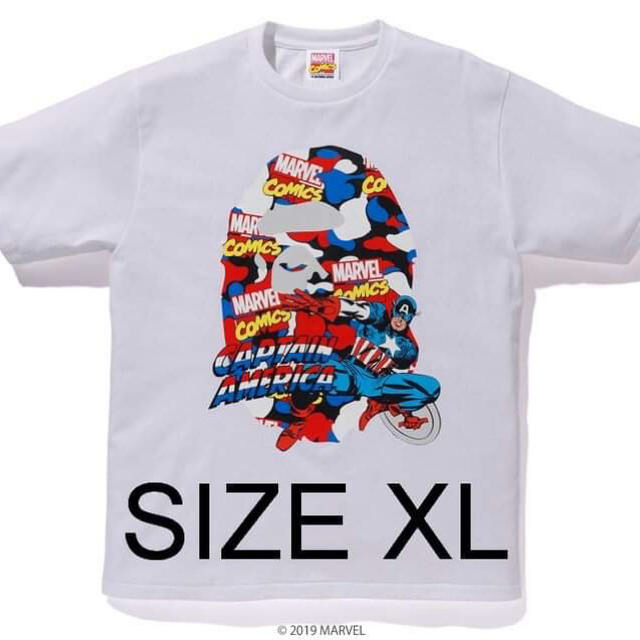 Bape x Marvel Comics 2点XLTシャツ/カットソー(半袖/袖なし)