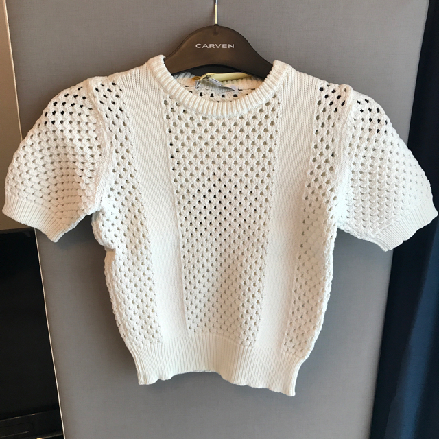 CARVEN(カルヴェン)のCARVEN カルヴェン サマーニット トップス レディースのトップス(ニット/セーター)の商品写真