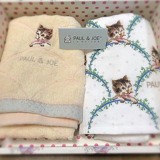 ポールアンドジョー(PAUL & JOE)のタオルセット 新品(タオル/バス用品)