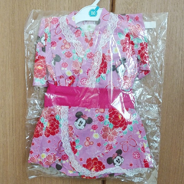 Disney(ディズニー)の浴衣(ディズニー) キッズ/ベビー/マタニティのキッズ服女の子用(90cm~)(甚平/浴衣)の商品写真