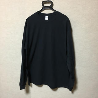 ギルタン(GILDAN)の新品 GILDAN 長袖ロンT ブラック XL (Tシャツ/カットソー(七分/長袖))