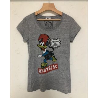 ヒステリックグラマー(HYSTERIC GLAMOUR)のHYSTERIC GLAMOR Tシャツ/グレー/サイズFree(Tシャツ(半袖/袖なし))