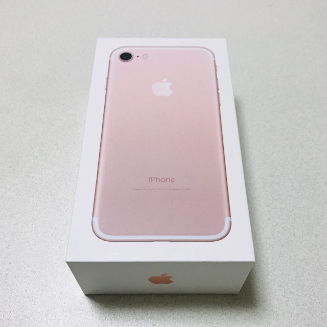 新品未使用 iPhone7 32GB ピンクゴールドスマートフォン本体