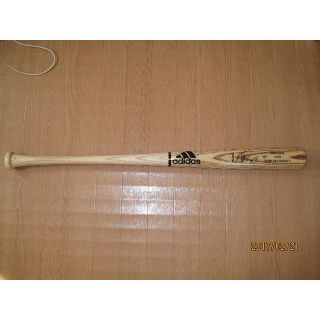 青木 宣親選手　2012年直筆サイン選手支給未使用試合バット(記念品/関連グッズ)