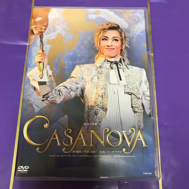 宝塚 花組公演 CASANOVA DVD | sashopping.com.br