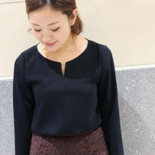 ラトータリテ(La TOTALITE)の【ラトータリテ】36*ゴールドカナグスキッパーブラウス【手洗い可】イエナ系列(シャツ/ブラウス(長袖/七分))