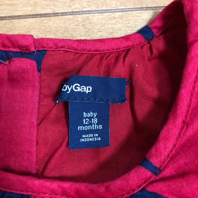 babyGAP(ベビーギャップ)のbaby GAP ワンピース 12-18months キッズ/ベビー/マタニティのベビー服(~85cm)(ワンピース)の商品写真