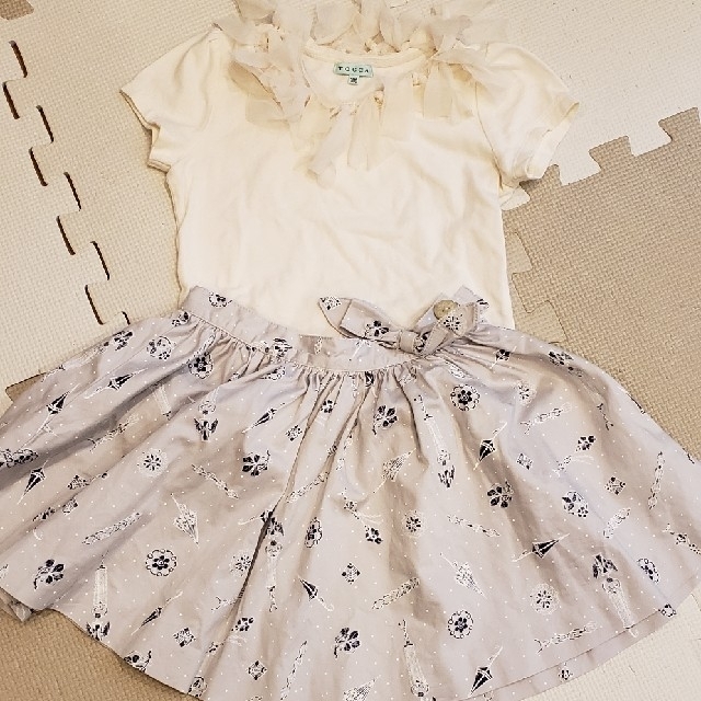 Tartine et Chocolat(タルティーヌ エ ショコラ)の女の子セット キッズ/ベビー/マタニティのキッズ服女の子用(90cm~)(Tシャツ/カットソー)の商品写真