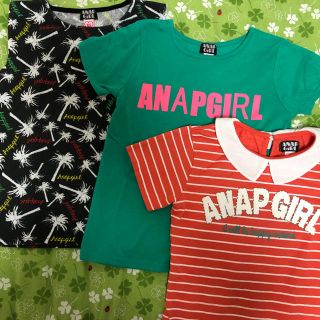 アナップ(ANAP)のANAP girl 3枚セット(Tシャツ/カットソー)