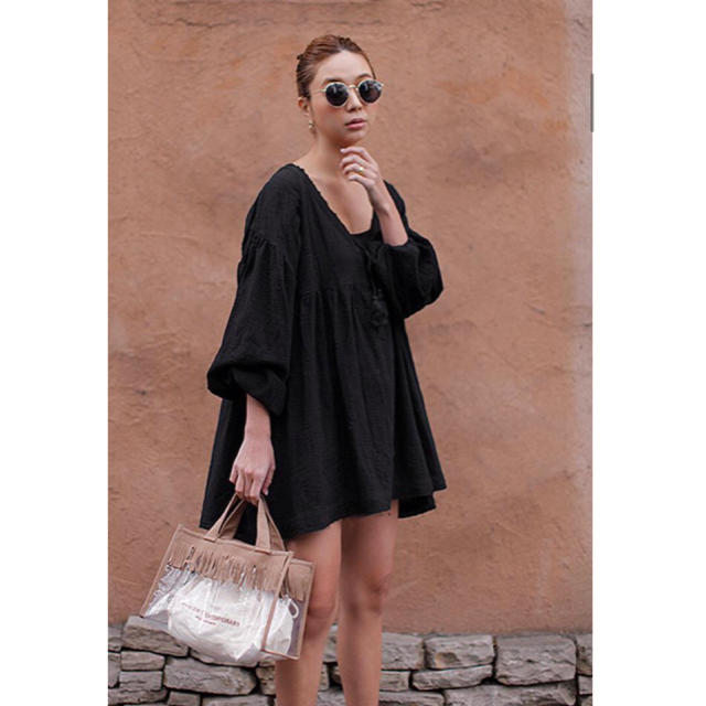 Tassel Tunic Wide One-piece 1