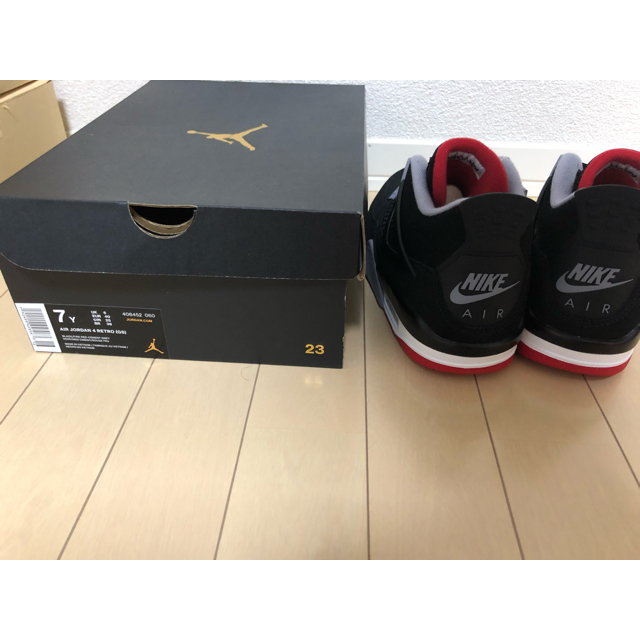 NIKE AIR JORDAN4 BRED 25㎝ ジョーダン4 ジョーダン