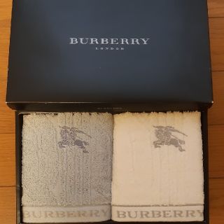 バーバリー(BURBERRY)の新品未使用　バーバリー　ウォッシュタオル　２枚セット(タオル)