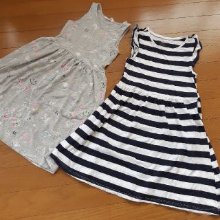 エイチアンドエム(H&M)の130㎝女の子❤️ワンピースセット(ワンピース)