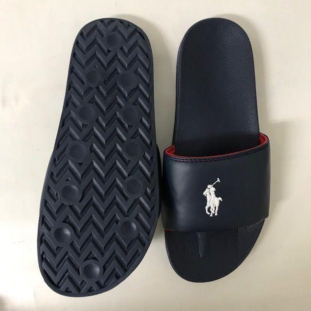 POLO RALPH LAUREN(ポロラルフローレン)の人気！ラルフローレン シャワーサンダル【24.3cm】紺 新品 180429 メンズの靴/シューズ(サンダル)の商品写真