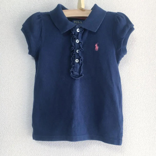 POLO RALPH LAUREN(ポロラルフローレン)のラルフローレン ポロシャツ 100 キッズ/ベビー/マタニティのキッズ服女の子用(90cm~)(Tシャツ/カットソー)の商品写真