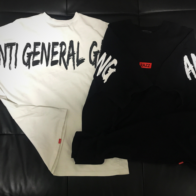 ZARA(ザラ)の【RAZZ】 ※即完売 ANTI GENERAL GANG 半袖T メンズのトップス(Tシャツ/カットソー(半袖/袖なし))の商品写真