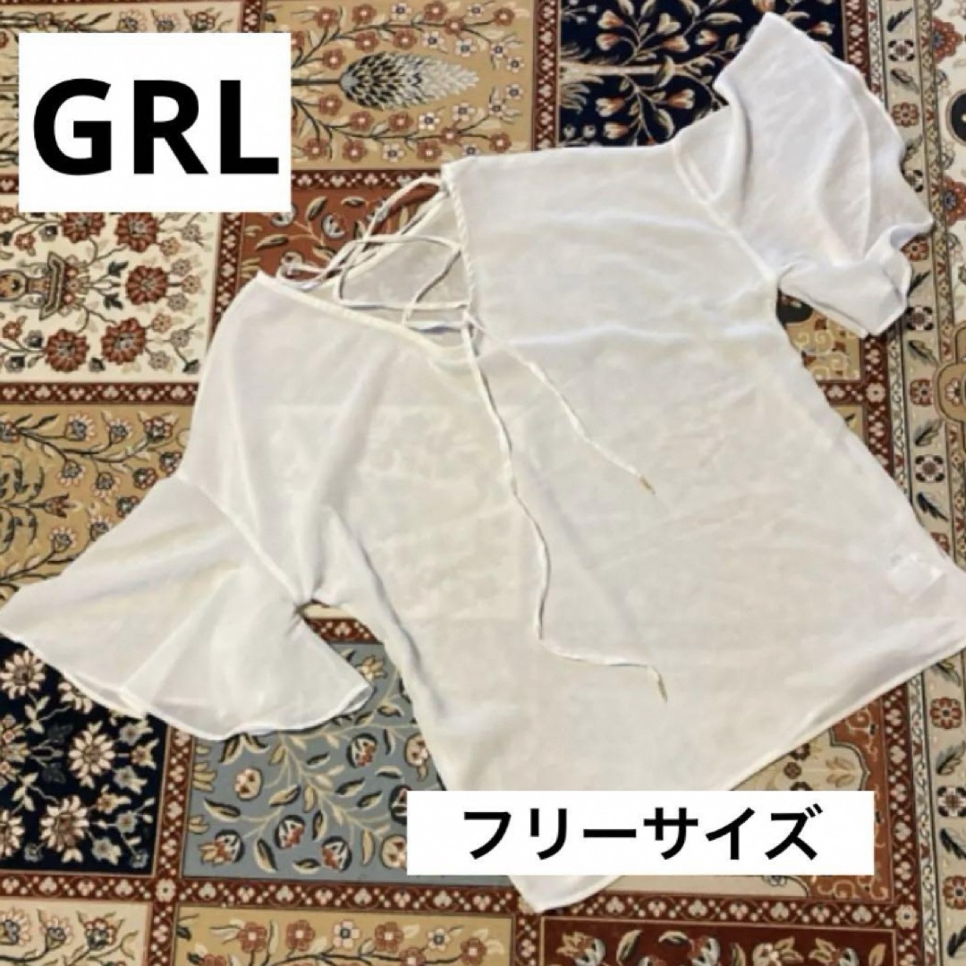 GRL(グレイル)のグレイル　ブラウス　フリーサイズ レディースのトップス(シャツ/ブラウス(半袖/袖なし))の商品写真