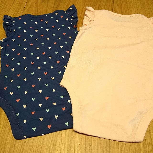 babyGAP(ベビーギャップ)の新品☆80 ベビーギャップ ロンパース 2点セット キッズ/ベビー/マタニティのベビー服(~85cm)(ロンパース)の商品写真