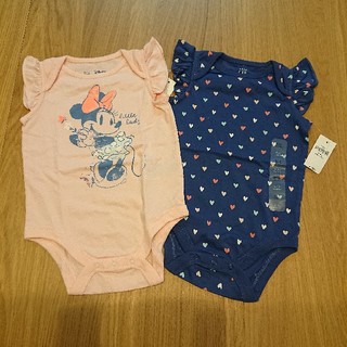 ベビーギャップ(babyGAP)の新品☆80 ベビーギャップ ロンパース 2点セット(ロンパース)