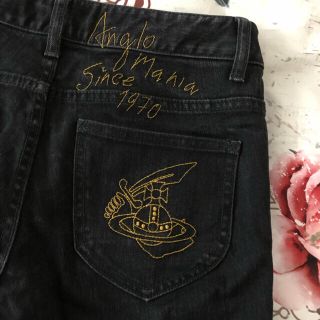 ヴィヴィアンウエストウッド(Vivienne Westwood)の viviennewestwood ANGLOMANIA デニムパンツ(デニム/ジーンズ)