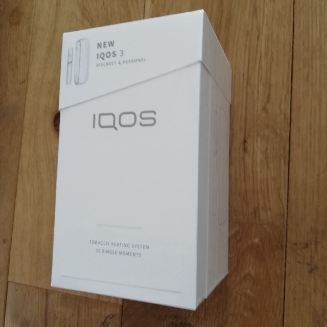 登録なし❗最新型アイコス3 iqos3 ホワイト 新品未開封❗のサムネイル