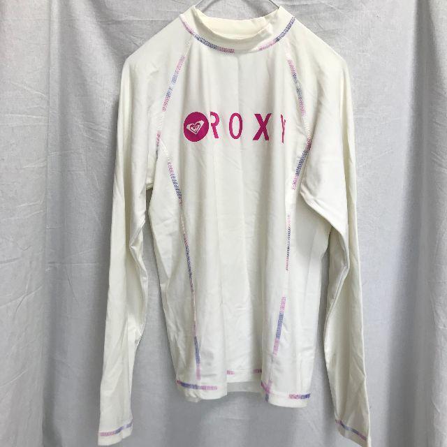 Roxy(ロキシー)のTシャツ L 白 スポーツウェア ROXY  レディースのトップス(Tシャツ(長袖/七分))の商品写真