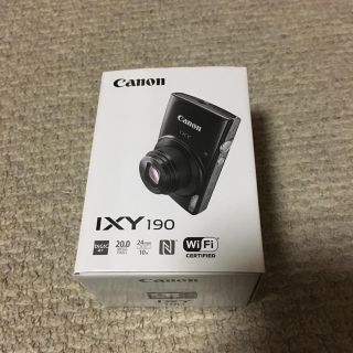 【新品未開封】Canon レッド 光学10倍ズーム IXY190RE(コンパクトデジタルカメラ)