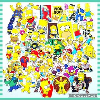 シンプソン(SIMPSON)の【売りきりセール】50枚　シンプソンズ　ステッカー(ステッカー)