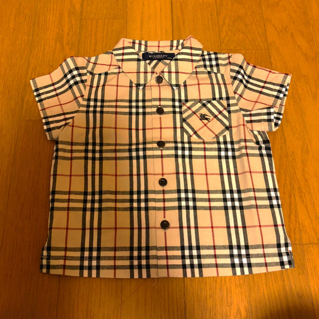 BURBERRY(バーバリー)のバーバリー チェックシャツ セット キッズ/ベビー/マタニティのキッズ服男の子用(90cm~)(Tシャツ/カットソー)の商品写真