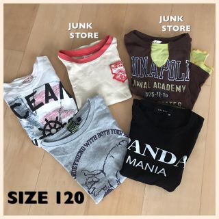 ジャンクストアー(JUNK STORE)の可愛い♡半袖Tシャツ 5枚セット(Tシャツ/カットソー)