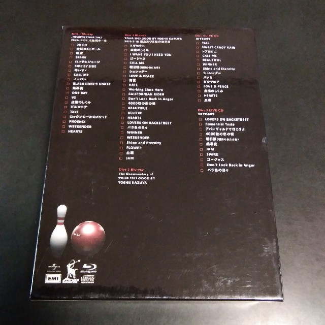 吉井和哉　10 Ten　Blu-ray BOX〈初回生産限定・3枚組〉