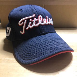 タイトリスト(Titleist)のタイトリスト フットジョイ キャップネイビー(キャップ)