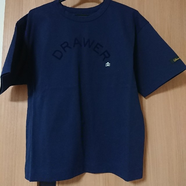 Drawer(ドゥロワー)のドゥロワー フロッキーロゴプルオーバー レディースのトップス(Tシャツ(半袖/袖なし))の商品写真