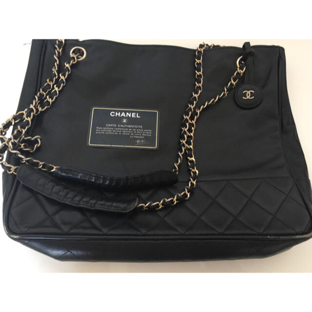 CHANEL トートバッグ オールドシャネル 希少 レアレディース