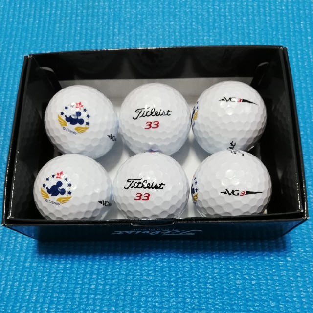 Mickey Mouseゴルフボール　titleist