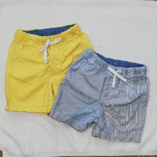 ベビーギャップ(babyGAP)のお得！baby Gap 短パン2枚セット　18month～24month(パンツ/スパッツ)