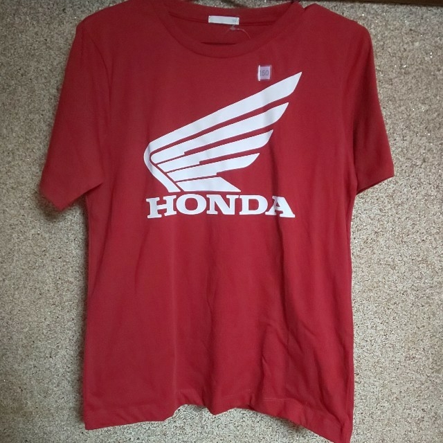 GU(ジーユー)のGU💫HONDA150cmキッズTシャツ赤 キッズ/ベビー/マタニティのキッズ服男の子用(90cm~)(Tシャツ/カットソー)の商品写真