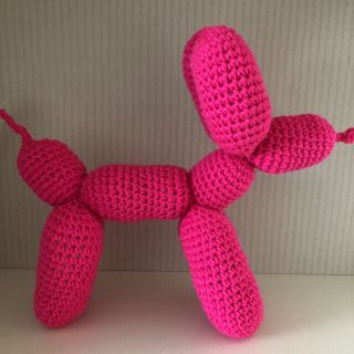 オーダーメイド ハンドメイド あみぐるみ バルーンドッグの通販 by