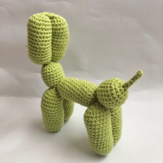 オーダーメイド ハンドメイド あみぐるみ バルーンドッグの通販 by