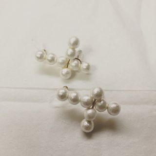 ビュルデサボン(bulle de savon)のcaph パールピアス(ピアス)