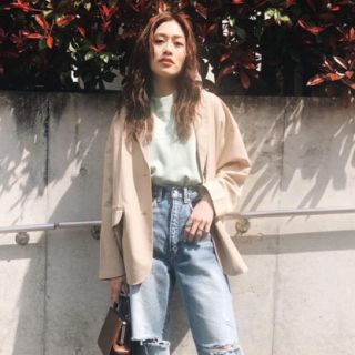 マウジー(moussy)のmoussy LIGHT ジャケット(テーラードジャケット)