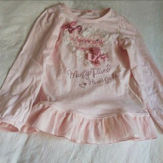 メゾピアノ(mezzo piano)のメゾピアノ☆長袖シャツ 130(Tシャツ/カットソー)