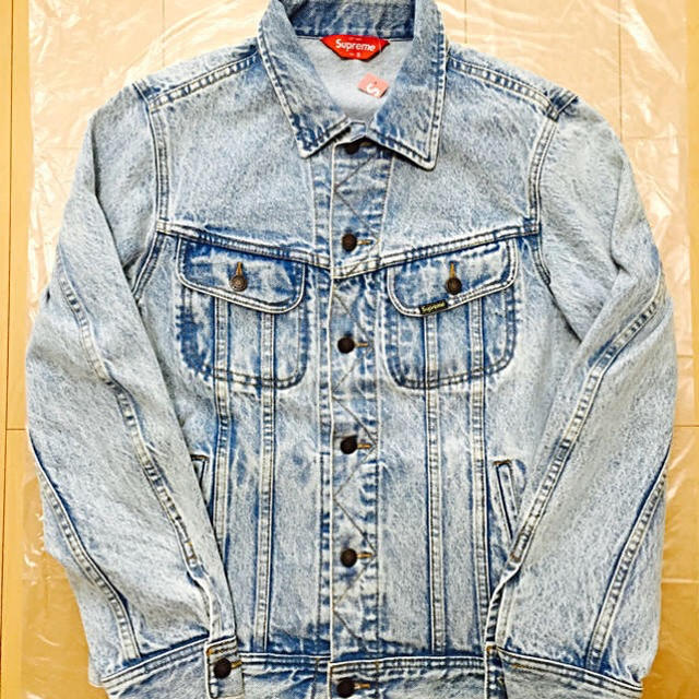 Supreme(シュプリーム)のL Supreme denim trucker jacket メンズのジャケット/アウター(Gジャン/デニムジャケット)の商品写真