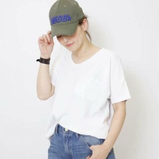 ドゥーズィエムクラス(DEUXIEME CLASSE)のDeuxiemeClasse SHARGONポケ付きワイドTシャツ(Tシャツ(半袖/袖なし))